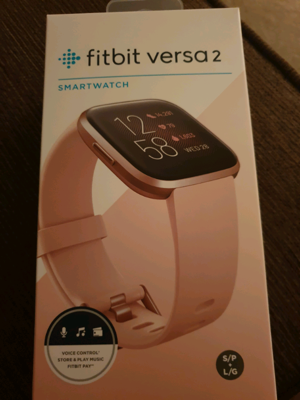 fitbit versa 2 box